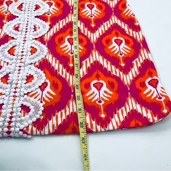 NWOT Crown & Ivy Pink/Orange Pull Over Sleeveless Dress S - Picture 8 of 9